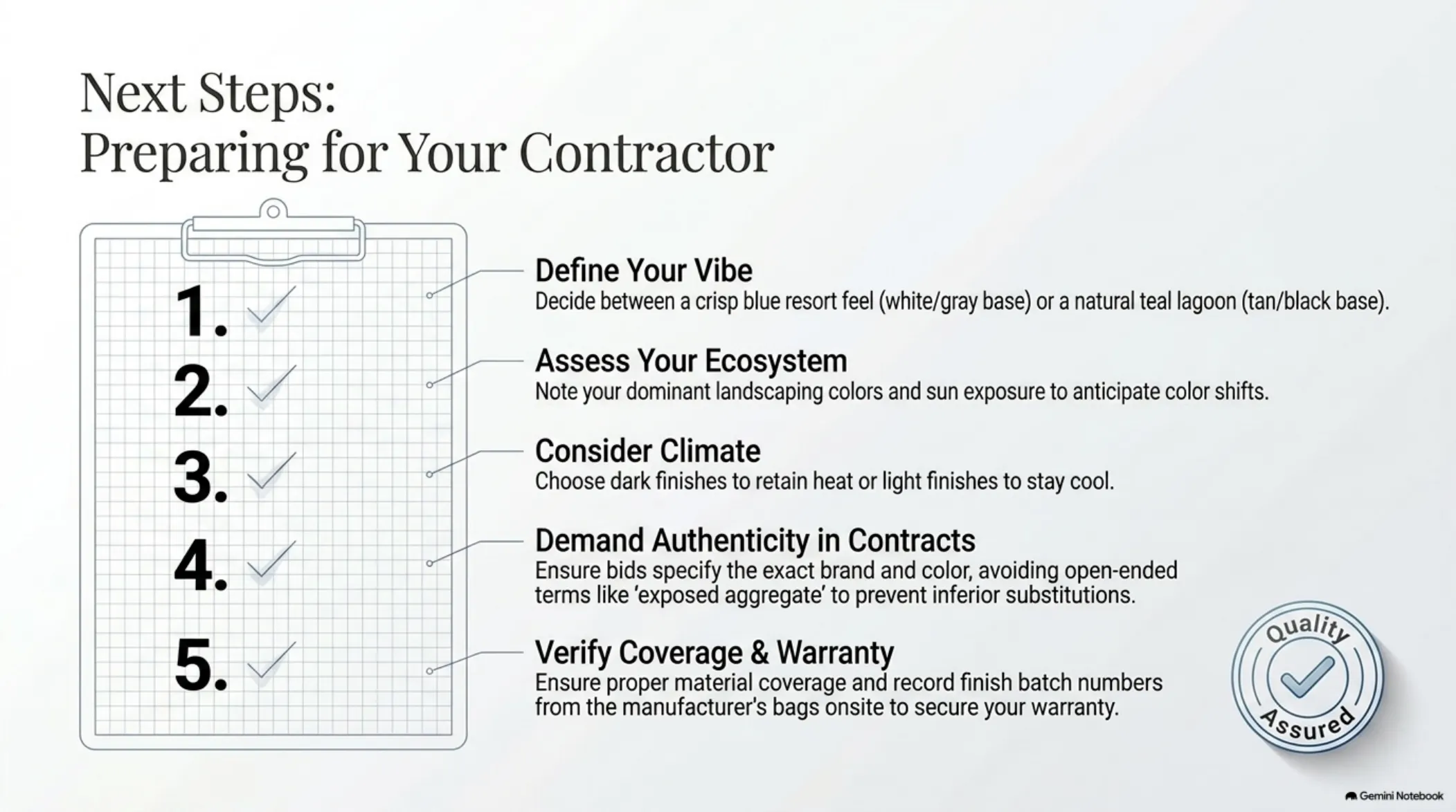 Pool Finish Wear & Tear — Visual Guide — slide 10